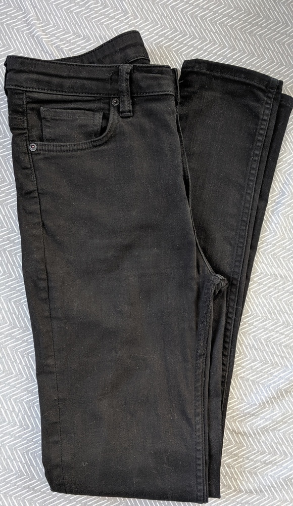All Saints Stilt Black Skinny Jeans sz 28